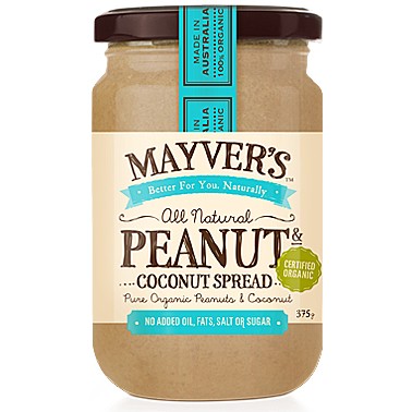 Peanut Coconut Spread 375g - Mayvers