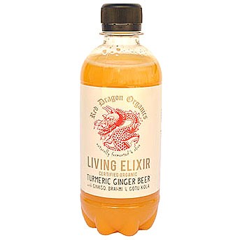 Living Elixir Turmeric & Ginger Beer 350ml - Red Dragon Inn