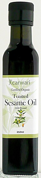 Sesame Oil Toasted 250ml - Carwari