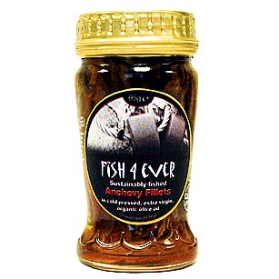 Anchovy Fillets in Olive Oil 95g - Fish 4 Ever