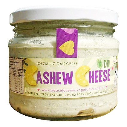 Activated Cashew Cheese with Dill 300g - Peace Love & Vegetables