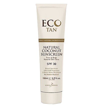 eco tan coconut sunscreen