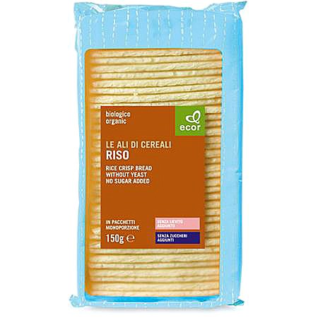 Rice Crispbread 150g - Ecor