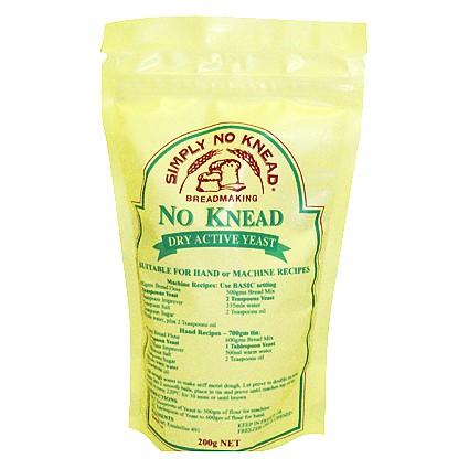 Dry Active Yeast 200g - Simply no Knead