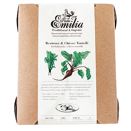 Beetroot & Chevre Tortelli 400g - Pasta Emilia