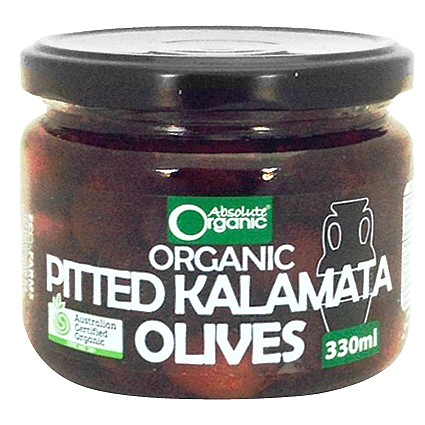 Kalamata Olives Pitted - Absolute Organic