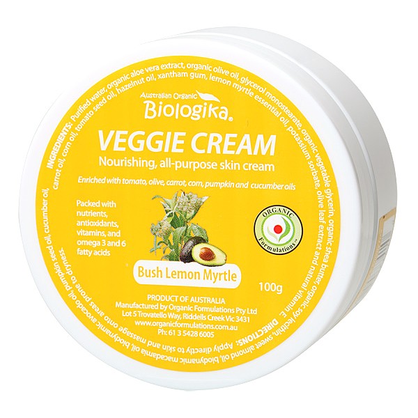 Veggie Cream Bush Lemon Myrtle 100g - Biologika