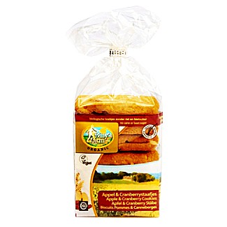 Spelt Apple & Cranberry Cookies 175g - Billy's Farm