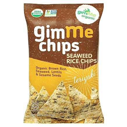 Seaweed Rice Chips Teriyaki Flavour 113g - Gimme