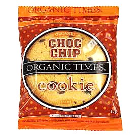 Choc Chip Cookie 60g - Organic Times