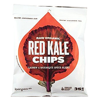 Kale Chips Red 35g - Loving Earth