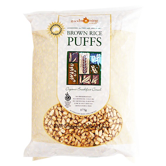 Brown Rice Puffs 175g - Good Morning