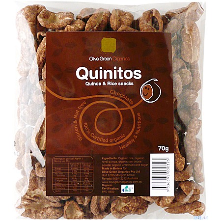 Quinitos Chocolate 70g - Olive Green